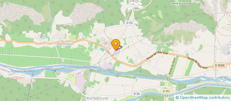 localisation de l'entreprise MONSIEUR FRANCOIS OBEIN  THEUS