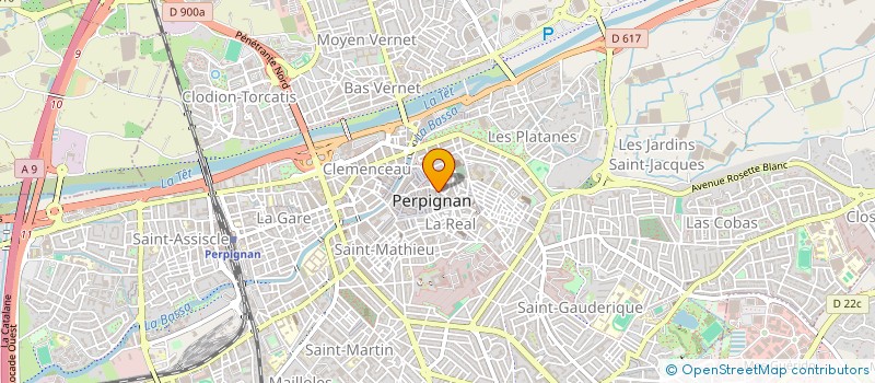 localisation de l'entreprise MONSIEUR FRANCOIS OLIVET  PERPIGNAN