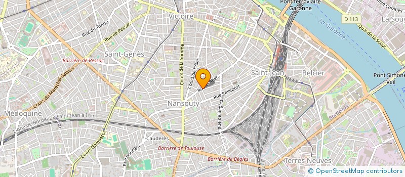 localisation de l'entreprise MONSIEUR FRANCOIS OLIVIER  BORDEAUX