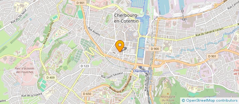 localisation de l'entreprise MONSIEUR FRANCOIS OLIVIER  CHERBOURG-EN-COTENTIN