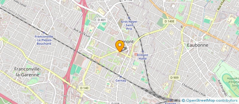 localisation de l'entreprise MONSIEUR FRANCOIS-OLIVIER DAL  ERMONT