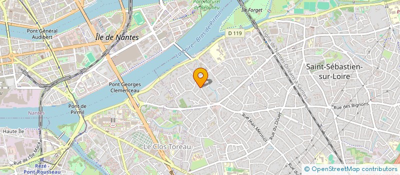 localisation de l'entreprise MONSIEUR FRANCOIS OLLIVIER  SAINT-SEBASTIEN-SUR-LOIRE