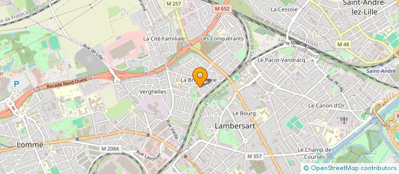 localisation de l'entreprise MONSIEUR FRANCOIS ONIMUS à LAMBERSART