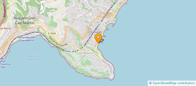 localisation de l'entreprise MONSIEUR FRANCOIS ONOCKX à ROQUEBRUNE-CAP-MARTIN