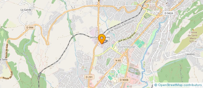 localisation de l'entreprise MONSIEUR FRANCOIS ORIGLIO  GAP