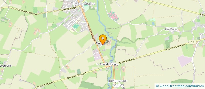 localisation de l'entreprise MONSIEUR FRANCOIS ORLIAC  TILLY-SUR-SEULLES