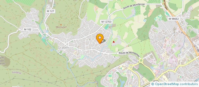 localisation de l'entreprise MONSIEUR FRANCOIS ORTIS  GRABELS