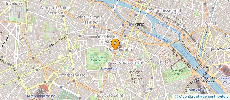 localisation de l'entreprise MONSIEUR FRANCOIS PACQUEMENT  PARIS