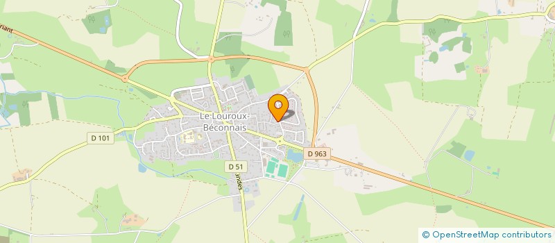 localisation de l'entreprise MONSIEUR FRANCOIS PAGEOT  VAL D'ERDRE-AUXENCE