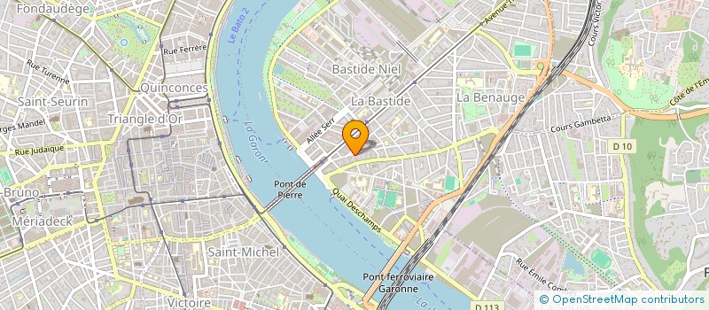 localisation de l'entreprise MONSIEUR FRANCOIS PAIN  BORDEAUX