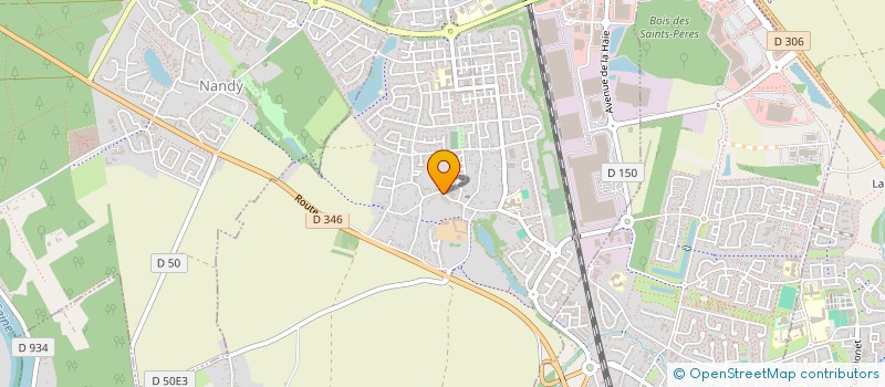 localisation de l'entreprise MONSIEUR FRANCOIS PAINVIN  SAVIGNY-LE-TEMPLE