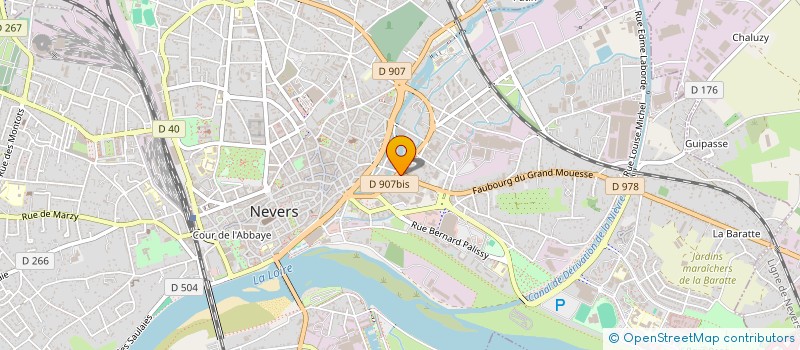 localisation de l'entreprise MONSIEUR FRANCOIS PAIREAU à NEVERS