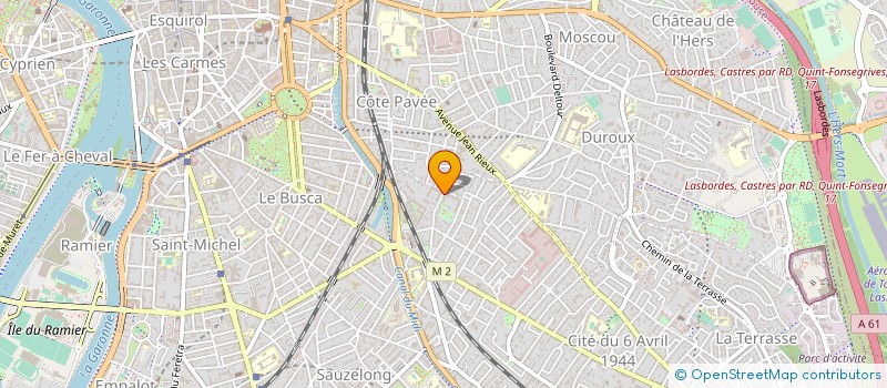 localisation de l'entreprise MONSIEUR FRANCOIS PALLOT à TOULOUSE
