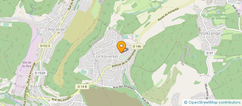 localisation de l'entreprise MONSIEUR FRANCOIS PALMA  HAYANGE