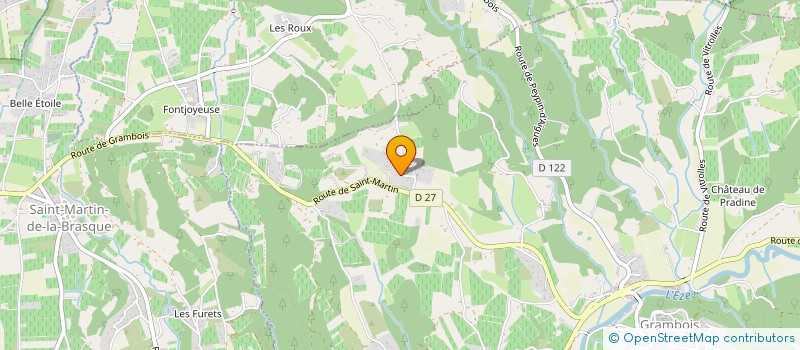 localisation de l'entreprise MONSIEUR FRANCOIS PALUMBO  GRAMBOIS