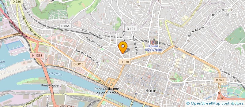 localisation de l'entreprise MONSIEUR FRANCOIS PAQUIN  ROUEN