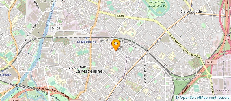 localisation de l'entreprise MONSIEUR FRANCOIS PARANTHOEN à MARCQ-EN-BARŒUL