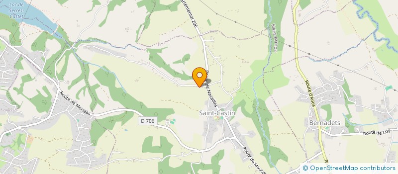 localisation de l'entreprise MONSIEUR FRANCOIS PARDEILHAN  SAINT-CASTIN