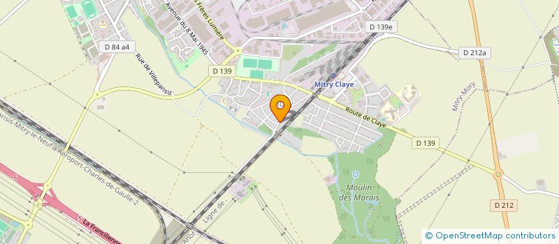 localisation de l'entreprise MONSIEUR FRANCOIS PARIS  MITRY-MORY