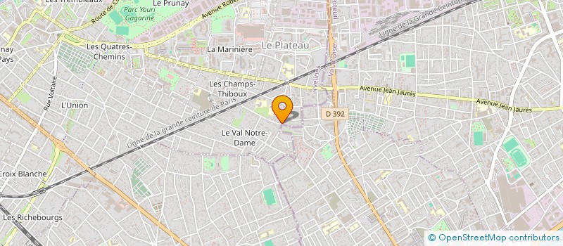 localisation de l'entreprise MONSIEUR FRANCOIS PARISOT  SARTROUVILLE