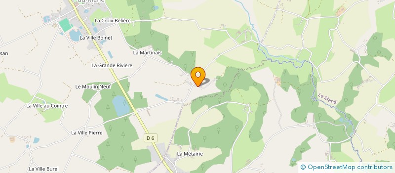 localisation de l'entreprise MONSIEUR FRANCOIS PARLIER à LE MENE