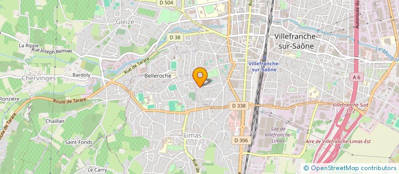 localisation de l'entreprise MONSIEUR FRANCOIS PARRA à VILLEFRANCHE-SUR-SAONE