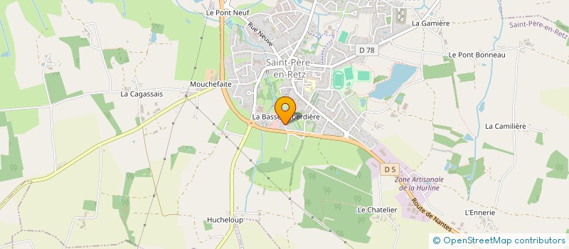 localisation de l'entreprise MONSIEUR FRANCOIS PASCO à SAINT-PERE-EN-RETZ