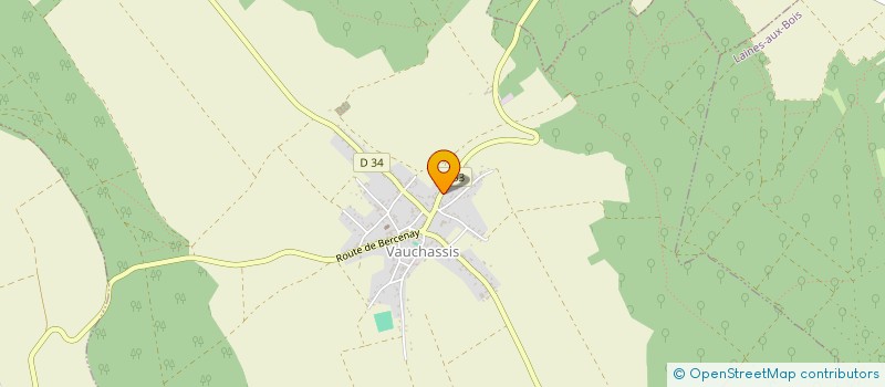 localisation de l'entreprise MONSIEUR FRANCOIS PASCOVIS  VAUCHASSIS