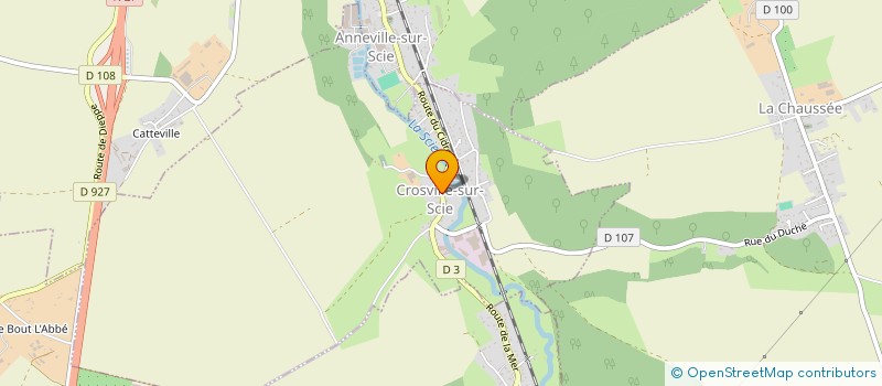 localisation de l'entreprise MONSIEUR FRANCOIS PASQUALOTTO  CROSVILLE-SUR-SCIE