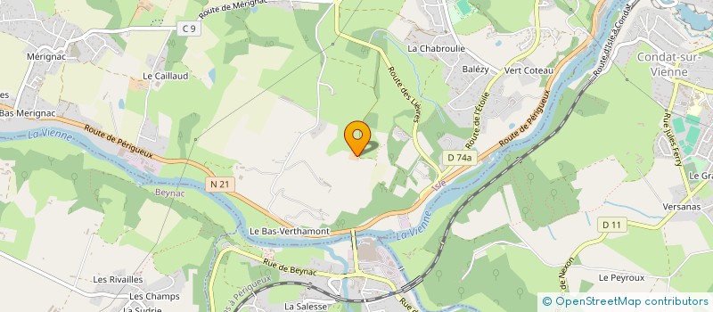 localisation de l'entreprise MONSIEUR FRANCOIS PASQUET  ISLE