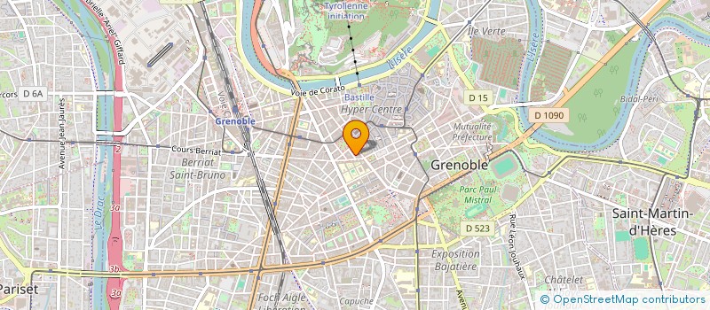 localisation de l'entreprise MONSIEUR FRANCOIS PASQUIER  GRENOBLE