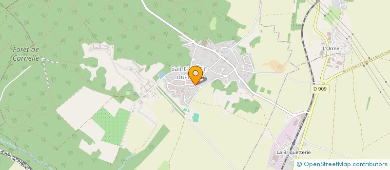 localisation de l'entreprise MONSIEUR FRANCOIS PASSERIEUX  SAINT-MARTIN-DU-TERTRE