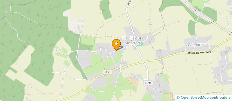 localisation de l'entreprise MONSIEUR FRANCOIS PASTOR  ILLEVILLE-SUR-MONTFORT