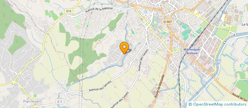 localisation de l'entreprise MONSIEUR FRANCOIS PATALANO  MANOSQUE