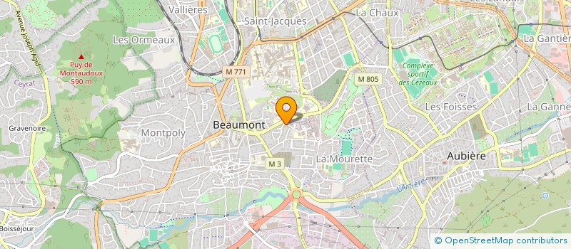 localisation de l'entreprise MONSIEUR FRANCOIS PATRUNO  BEAUMONT