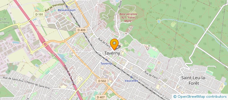 localisation de l'entreprise MONSIEUR FRANCOIS PAUL à TAVERNY