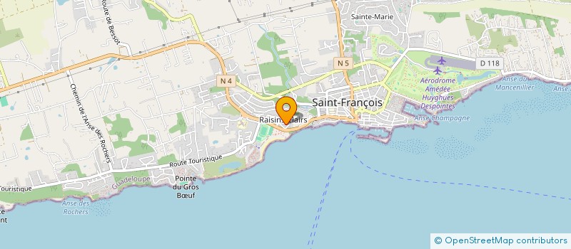 localisation de l'entreprise MONSIEUR FRANCOIS PAULIN à SAINT-FRANCOIS