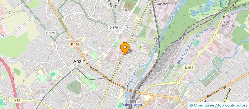 localisation de l'entreprise MONSIEUR FRANCOIS PAVONE à VALENCIENNES