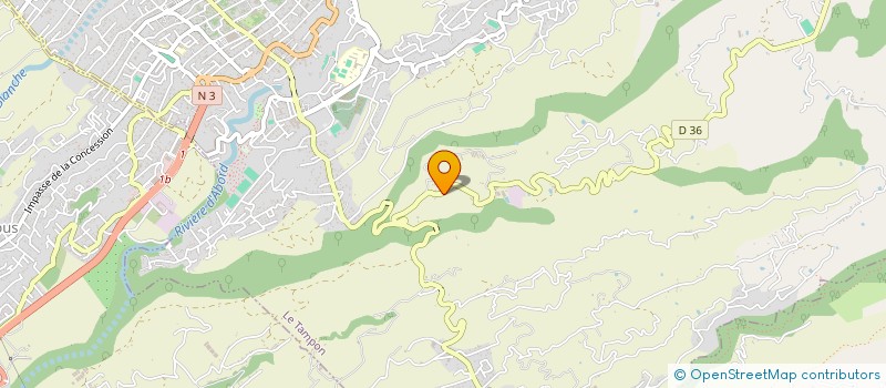 localisation de l'entreprise MONSIEUR FRANCOIS PAYET  LE TAMPON