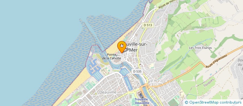 localisation de l'entreprise MONSIEUR FRANCOIS PEDRONO à TROUVILLE-SUR-MER