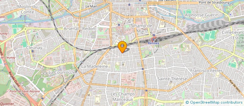 localisation de l'entreprise MONSIEUR FRANCOIS PELLET  RENNES