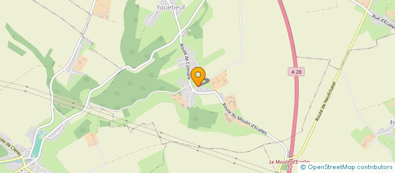 localisation de l'entreprise MONSIEUR FRANCOIS PELLETIER  YQUEBEUF