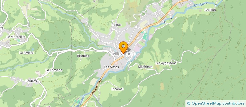 localisation de l'entreprise MONSIEUR FRANCOIS PELTIER à SAINT-JULIEN-VOCANCE