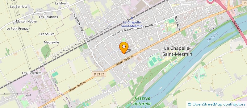 localisation de l'entreprise MONSIEUR FRANCOIS PEREIRA à LA CHAPELLE-SAINT-MESMIN