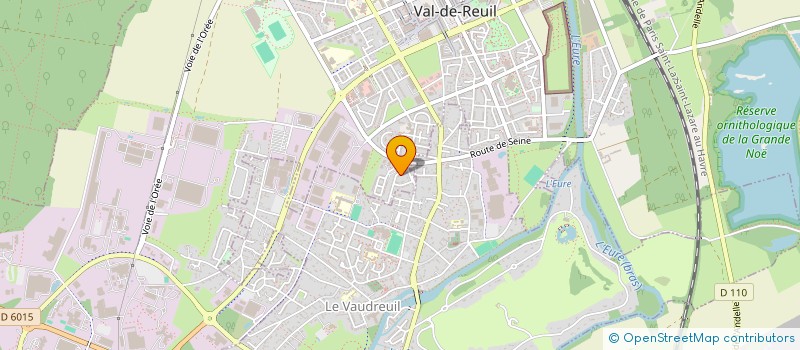 localisation de l'entreprise MONSIEUR FRANCOIS PEREIRA  VAL-DE-REUIL