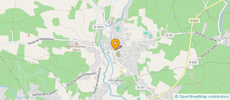 localisation de l'entreprise MONSIEUR FRANCOIS PEREZ  CONQUES-SUR-ORBIEL