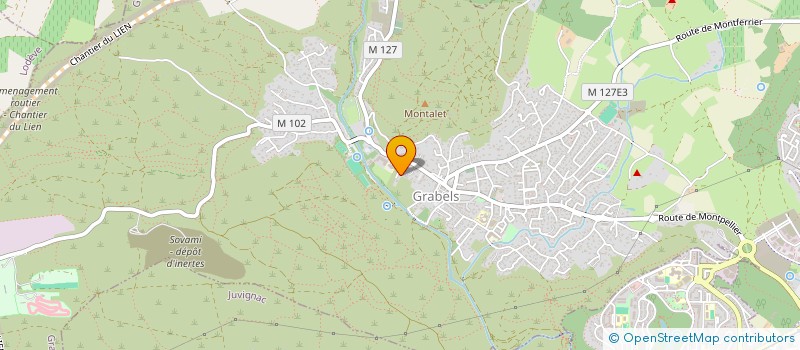 localisation de l'entreprise MONSIEUR FRANCOIS PEREZ  GRABELS