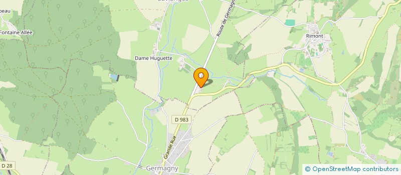 localisation de l'entreprise MONSIEUR FRANCOIS PERI  SAVIANGES