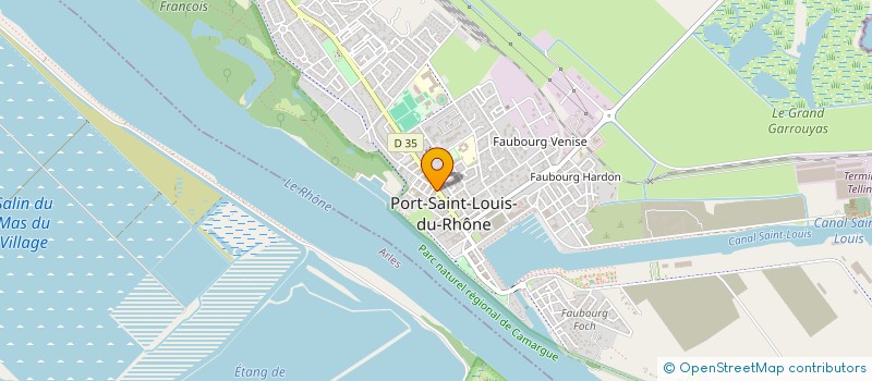 localisation de l'entreprise MONSIEUR FRANCOIS PERNELLE à PORT-SAINT-LOUIS-DU-RHONE