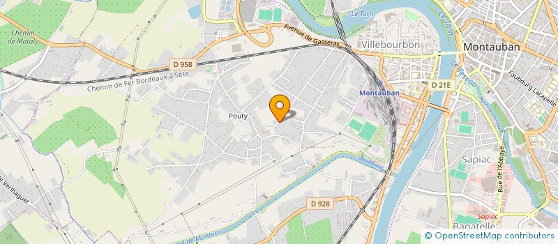 localisation de l'entreprise MONSIEUR FRANCOIS PERRIER à MONTAUBAN